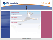 Tablet Screenshot of intranet.dtvconsultants.nl